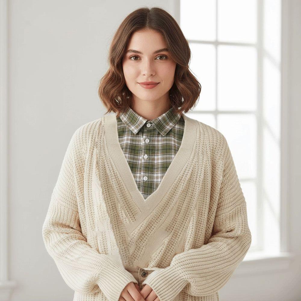 Top Neckwear Detachable Collar Cotton Lapel Fake Collar Vintage False Shirt Collar  Blouse Wear