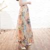 New Elegant Bohemian Maxi Skirt Printed Skirt