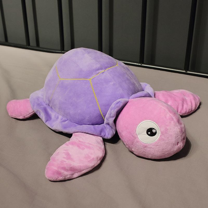 

Хорошая 1 шт. 40 см мягкая обнимающаяся плюшевая подушка в виде черепахи, мультяшные красочные игрушки в виде животных-черепах, мягкие куклы для детей, рождественские подарки 40cm
