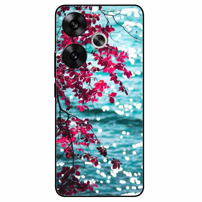 For Xiaomi Poco F6 Cases Soft Silicone Protective Fashion TPU Phone Back Covers For Xiaomi Poco F6 Pro/ Redmi Turbo 3 TPU Cases