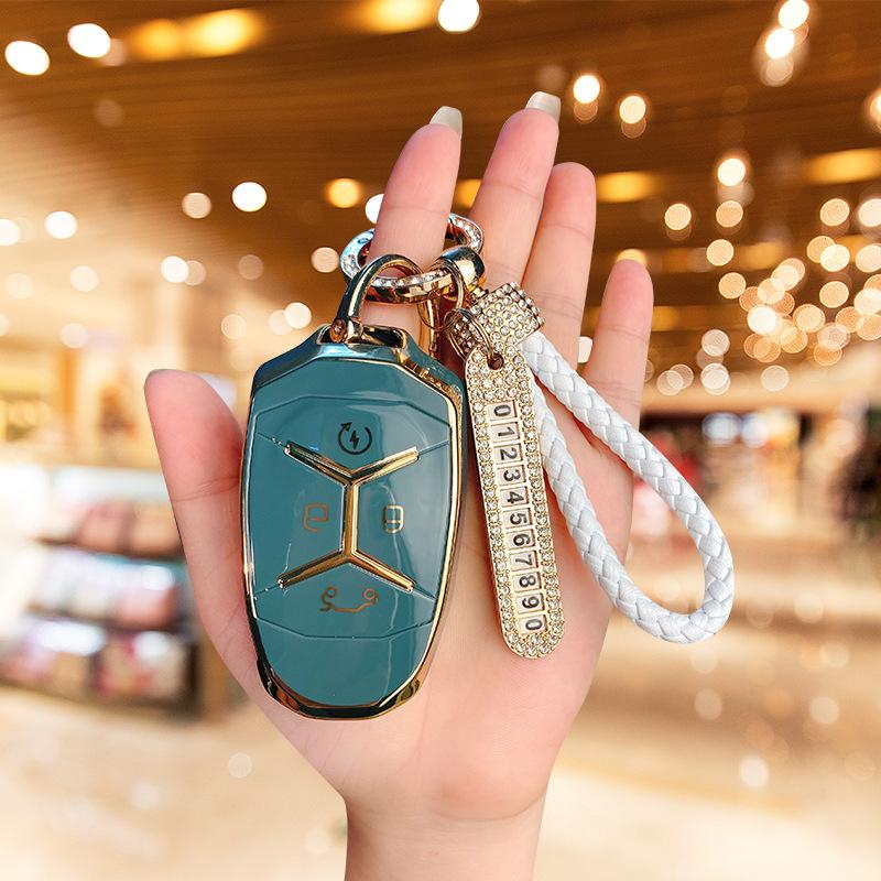 Dedicated to Lynk & Co 03 key set 2021 new car 02/01 shell buckle all-inclusive high-end decorative car creative men and women