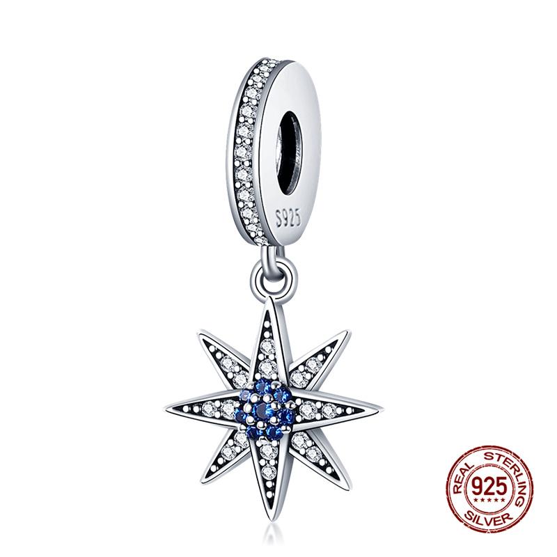 925 Silver Devil's Eye Charm Beads 3mm Fit DIY Bracelet Women's Fashion Jewelry Gift Original Handmade