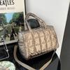 Tasche im koreanischen Stil aus Baumwolle mit hellem Raum, Tragetasche, Schultertasche, Handtasche aus Nylon, Herbst Winter