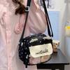 Cute small bag women's summer leisure trip two-dimensional pain bag versatile student shoulder bag mobile phone bag messenger bag