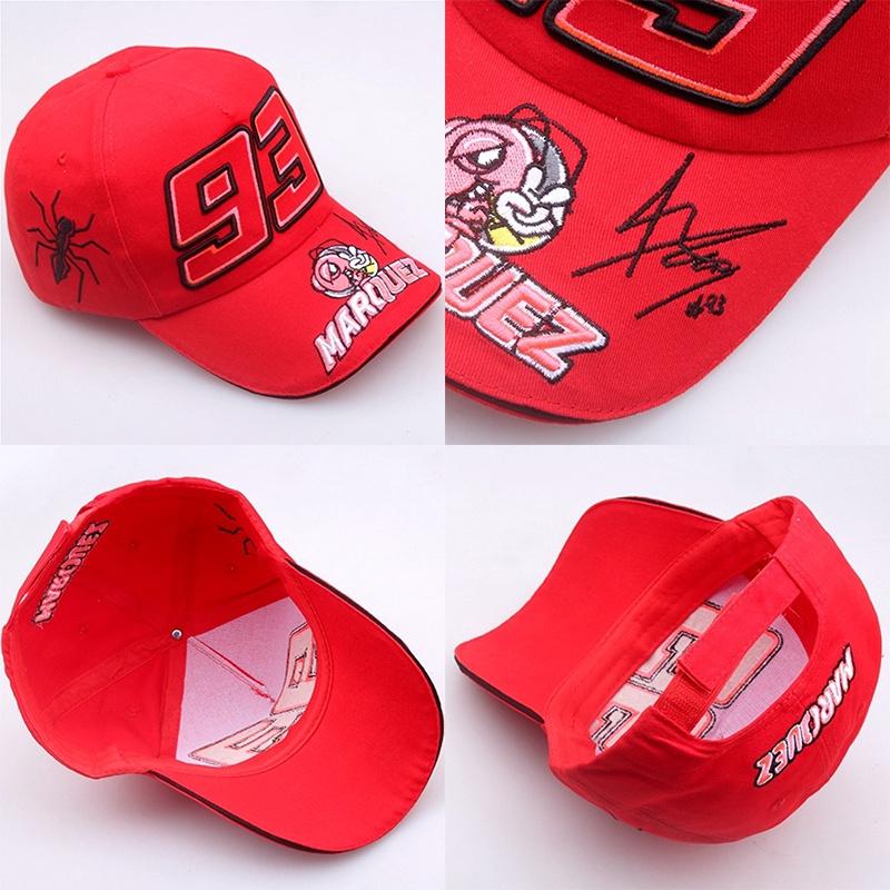 Moto Gp Embroidered Baseball Cap For Outdoor Sports And Fashion Accessories