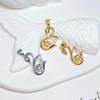 18K Gold-Plated Swan Pearl Pendant Necklace