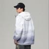 Modische japanische lockere Kapuzenjacke mit Farbverlauf für Jungen, Trendige Herbst-Paar-Freizeit-Allround-Jacke