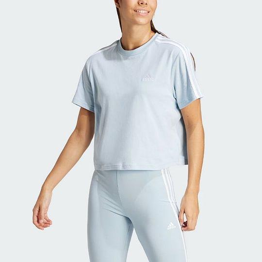 Adidas ESSENTIALS T Shirt Women's Light Blue IS1568