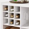 Bottle Storage Cube Organizer Insert Nine Section Divider Cube Organizer Accessory Compact Storage Solution Home Office Craft