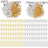 240pcs Open Jump Rings & 120pcs Lobster Clasps Set For Jewelry Making DIY