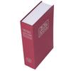 Book Safe Case Simulation Portable Safe Storage Box with Combination Lock for Bank Cards Jewelry