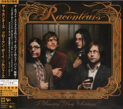 CD RACONTEURS  Broken Boy Soldiers V2CP275 V2 2006 Japan ObiRock Used