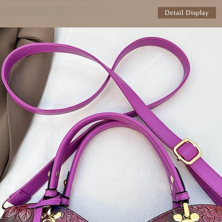 Women's hand-painted tote bag shoulder crossbody bag