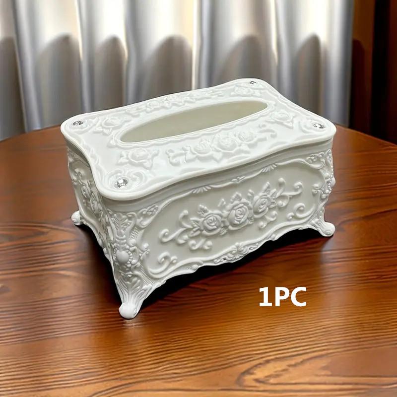 

Простая европейская коробка для салфеток, маленькая коробка для извлечения салфеток, ресторан, ванная комната, офис, рабочий стол, пластиковая коробка для извлечения бумаги