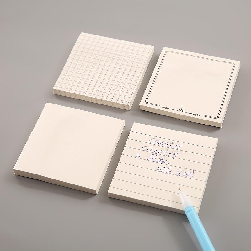 Creative Reusable Lined Sticky Notes for Students