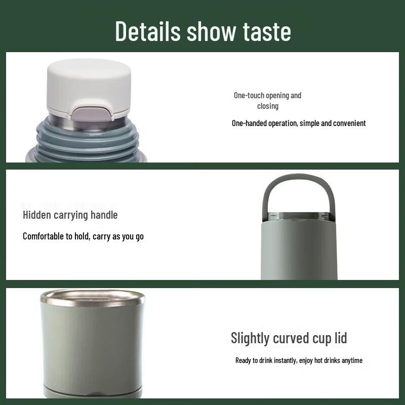 Supor 316L Stainless Steel Insulated Water Bottle