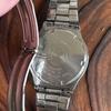 Used ORIENT SWIMMER 100 Quartz Watch Day-Date Silver x Gold