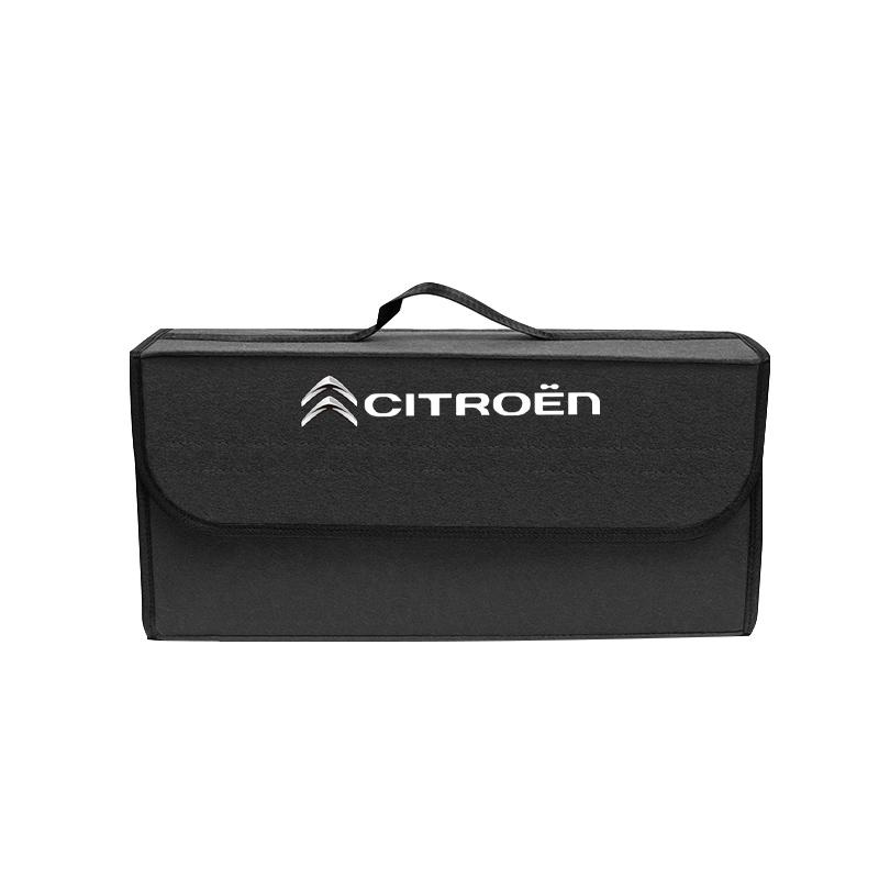 FRPM6 Large Capacity Storage Bag Car Organizer Box For Citroen C5X e-C4 X e-C3 C4 C3 C5 AIRCROSS C-Elysee C-Crosser C4 Cactus Berlingo