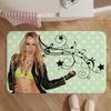 Celebrity-Britney SpearsS Floor Mat Soft Non-Slip Bath Mat, Bedside Carpet, Absorbent Doormat for Home