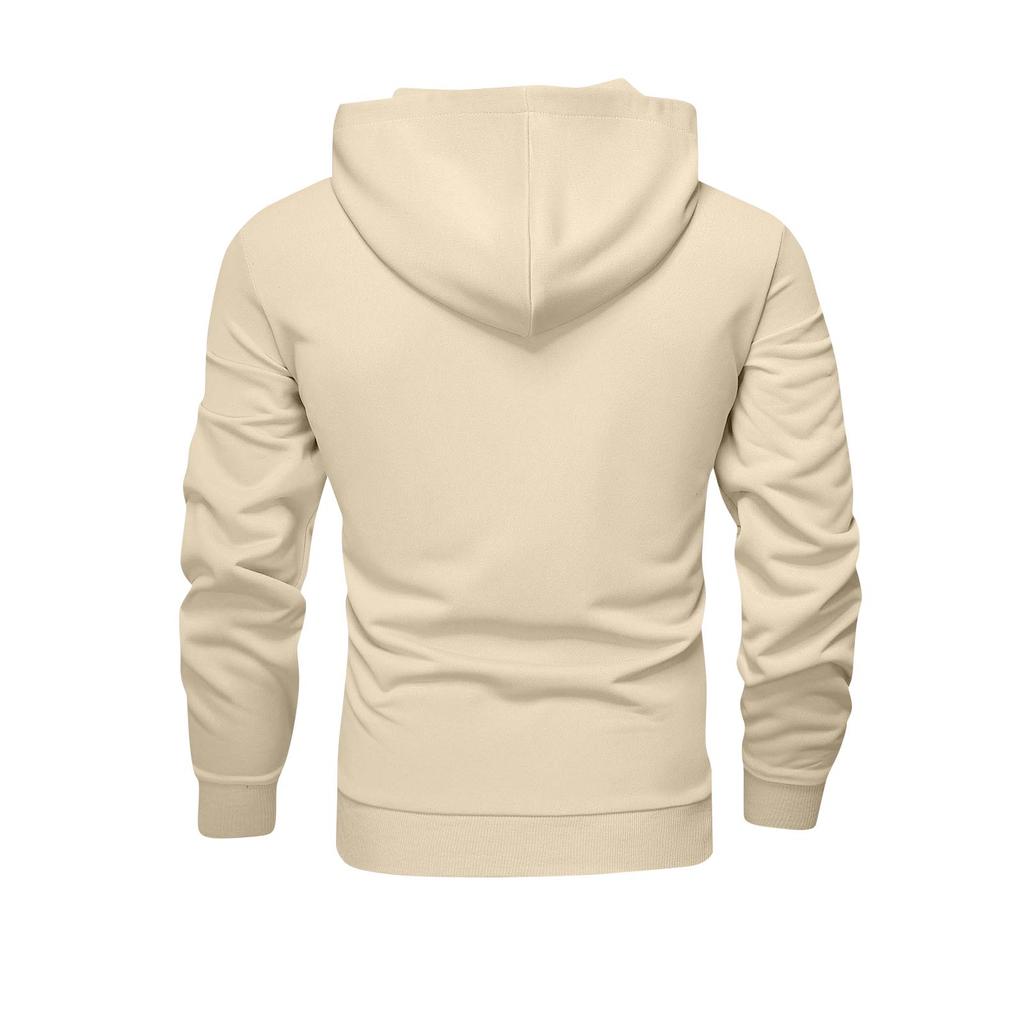 Men's Printed Hooded Sweatshirt And Sweatpants Casual Sports Suit