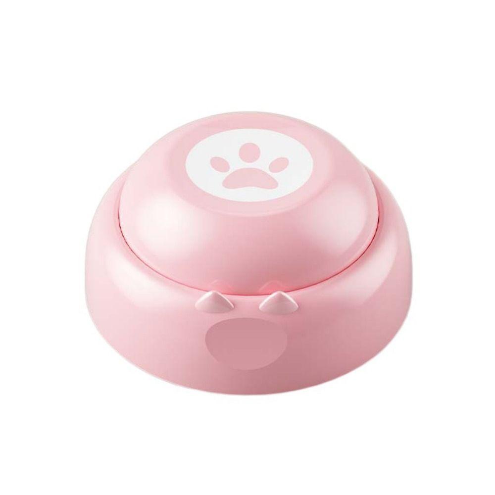 Plastic Dog Talking Buttons Recording Pet Button Training Toys Paw-shaped Pet Button  For Training