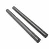 1 Pair Lightweight Durable Real Carbon Fiber Matte Black Handlebar Tube Grip Bar