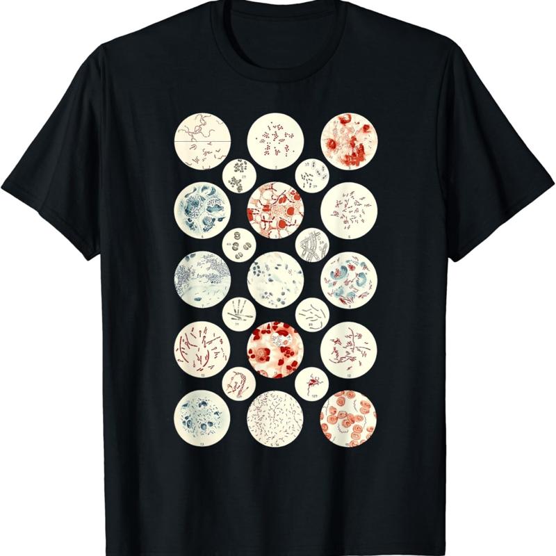Bacteria funny Microbiology Science Tiny Microbes T Shirt S