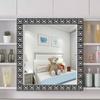 5/10CM Building Border Acrylic Mirror Sticker Wall Art Home DIY Decoration Mirror Wall Stickers Home Office Decor 100X100mm