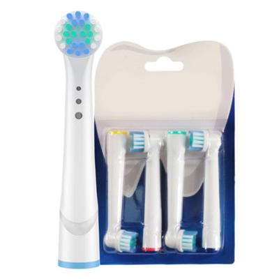 8pcs Electric Toothbrush Heads Soft Round Gum Care Rotary Deep Cleaning Toothbrush Replacement