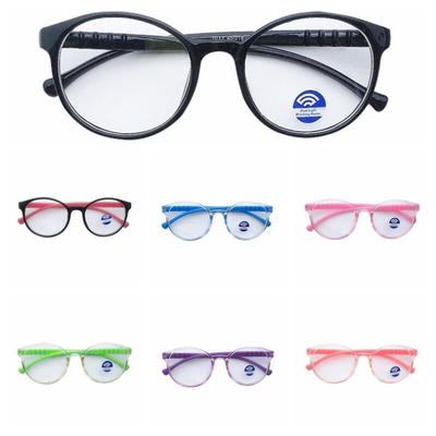 Cute Jelly Color Children's Anti-Blue Glasses Flat Mirror Eye Protection Glasses