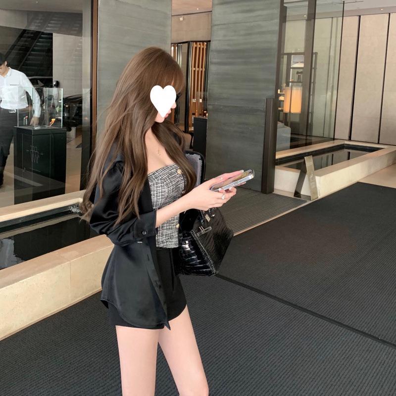 2025 Women's Old Money Style Hooded Shirt: Fashionable, Casual Sunscreen Jacket for Spring/Summer