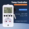Highly power 16A Intelligent Temperature Control Socket Digital Display Thermostat Socket For Heating and Cooling Systems