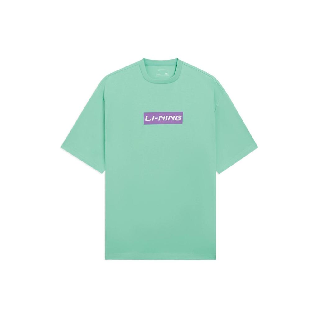 Li Ning Sports Fashion Collection T Shirt Unisex Light Jade Green AHSSC17-5