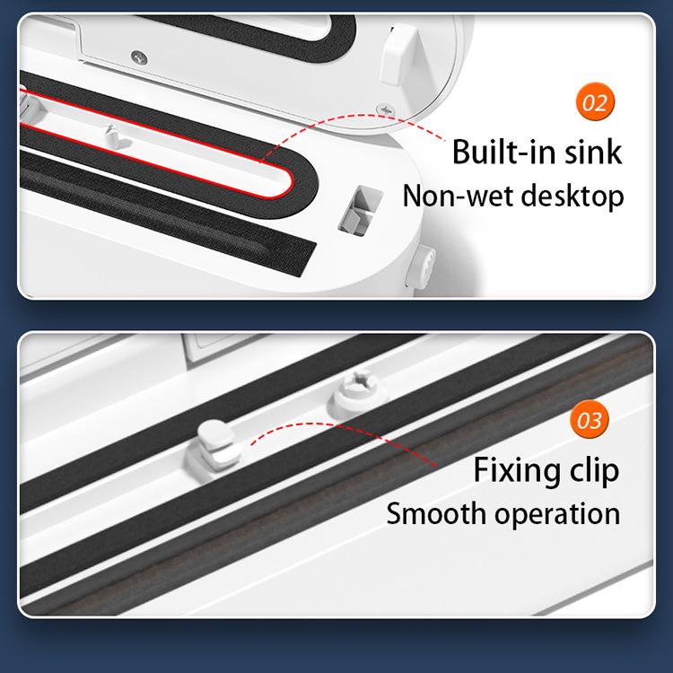 Automatinis vakuuminis pakavimo aparatas sausiems ir šlapiems maisto produktams - Kompaktiškas buitinis modelis