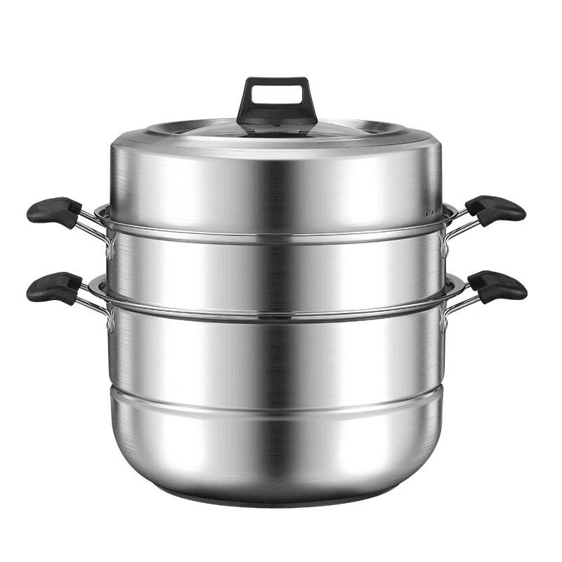 Lilang 304 Stainless Steel 3-Tier Multifunction Steamer Pot
