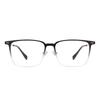Classical Rectangle Large Full Rim Men And Women TR90 Frame With Titanium Temples Glasses Frame For Optical Prescription Lens