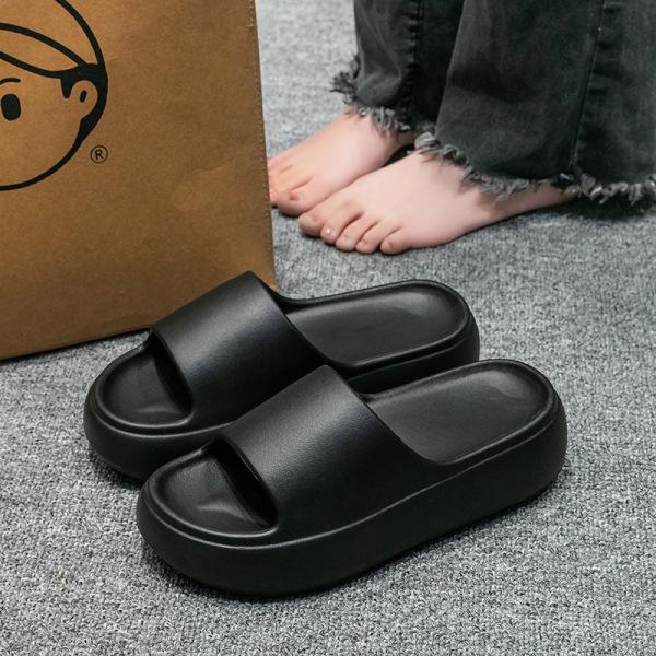 Women's Thick-Soled Deodorant Slippers: Soft, Height-Increasing, Indoor/Outdoor, Summer Beach Wear