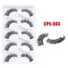 5 Pairs Of High-Quality Imitation Eyelashes Are Messy And Curled To Simulate Daily False Eyelashes
