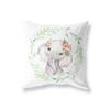 Cute Rabbit Giraffe Animals Children Room Decor Polyester  Cushion Cover Sofa Pillow  Home Decoration Throw Pillowcase