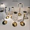 Elegant Crystal Bedside Table Lamp for Home and Hotel