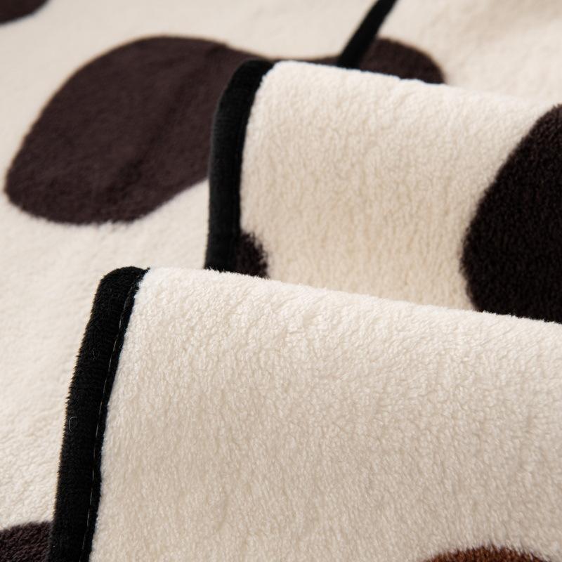 Milk Fiber Sofa Cushion Autumn and Winter Thickening Plush Leather Sofa Cover Winter Warm Backrest Cover Towel