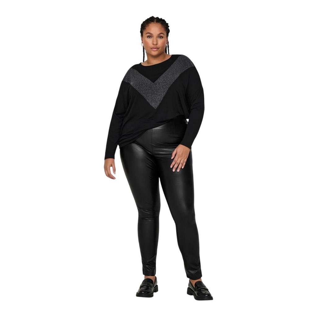 Only Womens/Ladies Faux Leather High Waist Leggings