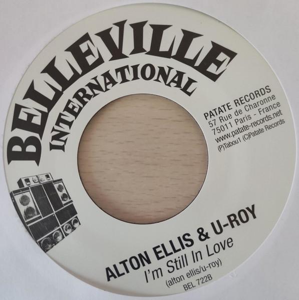 

7inch Record ROD TAYLOR / U-ROY / ALTON ELLIS - Run Run / I m Still In Love BEL722 Belleville Inte France Reggae, Ska & Dub Used