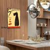1PC Retro Schnauzer Chocolate Bar Metal Sign, 8x12 Vintage Tin Wall Art, Home Decor