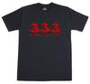 Camiseta de Halloween 333 Eu Sou Apenas Meio Malvado Slogan Engraçado Masculina Corte Regular Camiseta Engraçada