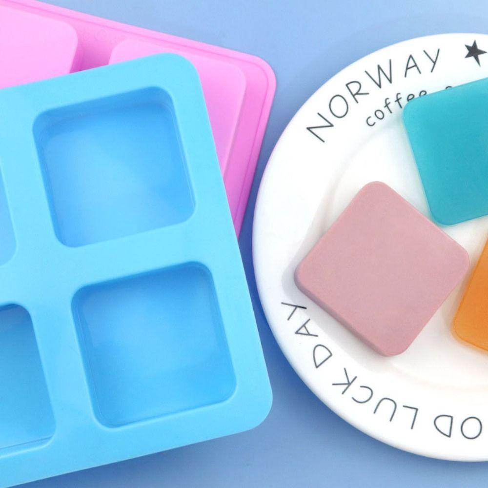 

Mousse Cakes Colored Candy DIY Sandwich Silicone Cookie Molds For S mores 4-chamber