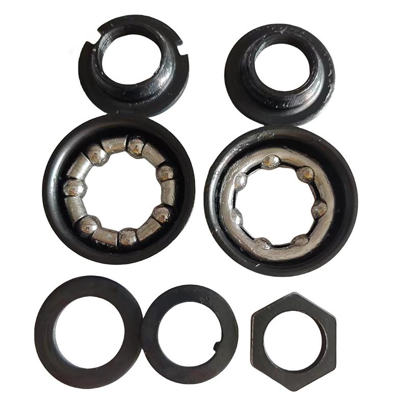 Set complet de cadru pentru bicicletă, cadru cu bile și ax central, opritor pentru cabină, ax central, pentru bicicletă