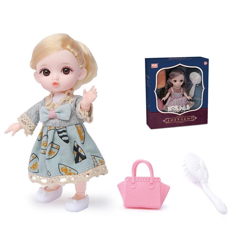 

Dress Up Doll Set for Play House Children s Christmas Birthday Gift for Little Girl Lovely Baby Doll Clothes Dre 1