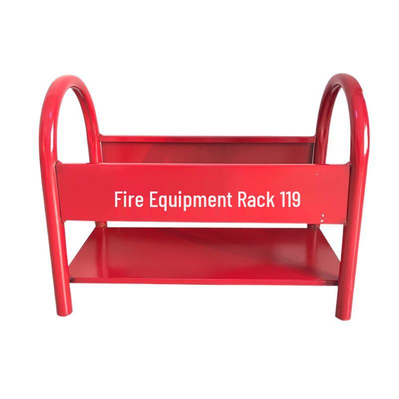 Brandsläckarställ och Pulverlåda med Fäste för 4 kg, 5 kg, 8 kg Släckare - Fri Frakt Ingår