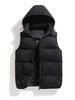 Men's Hooded Cotton Vest - New Autumn/Winter Sleeveless Outerwear with Detachable Hood